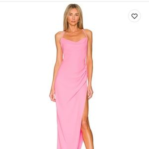 Janet gown | Brignt pink